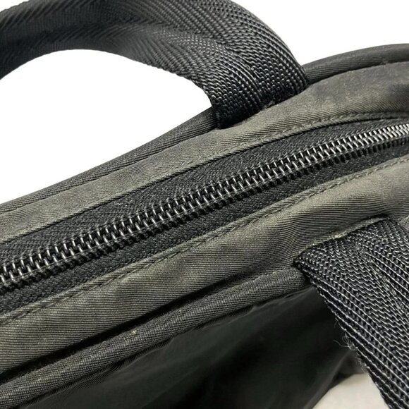 Auth PRADA - Black Nylon Handbag - Picture 12 of 13